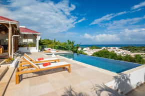 Résidence Les Raisins Clairs - Villas standing 4 étoiles , vue sur mer panoramique & piscine à débordement